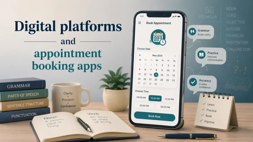 Digital platforms and appointment booking apps