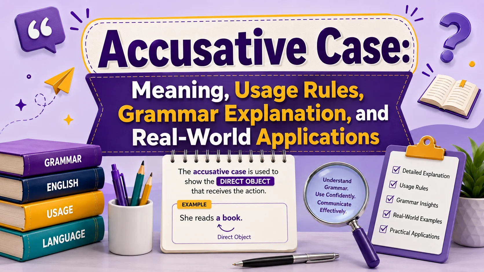 Accusative Case: Meaning, Usage Rules, Grammar Explanation, and Real-World Applications